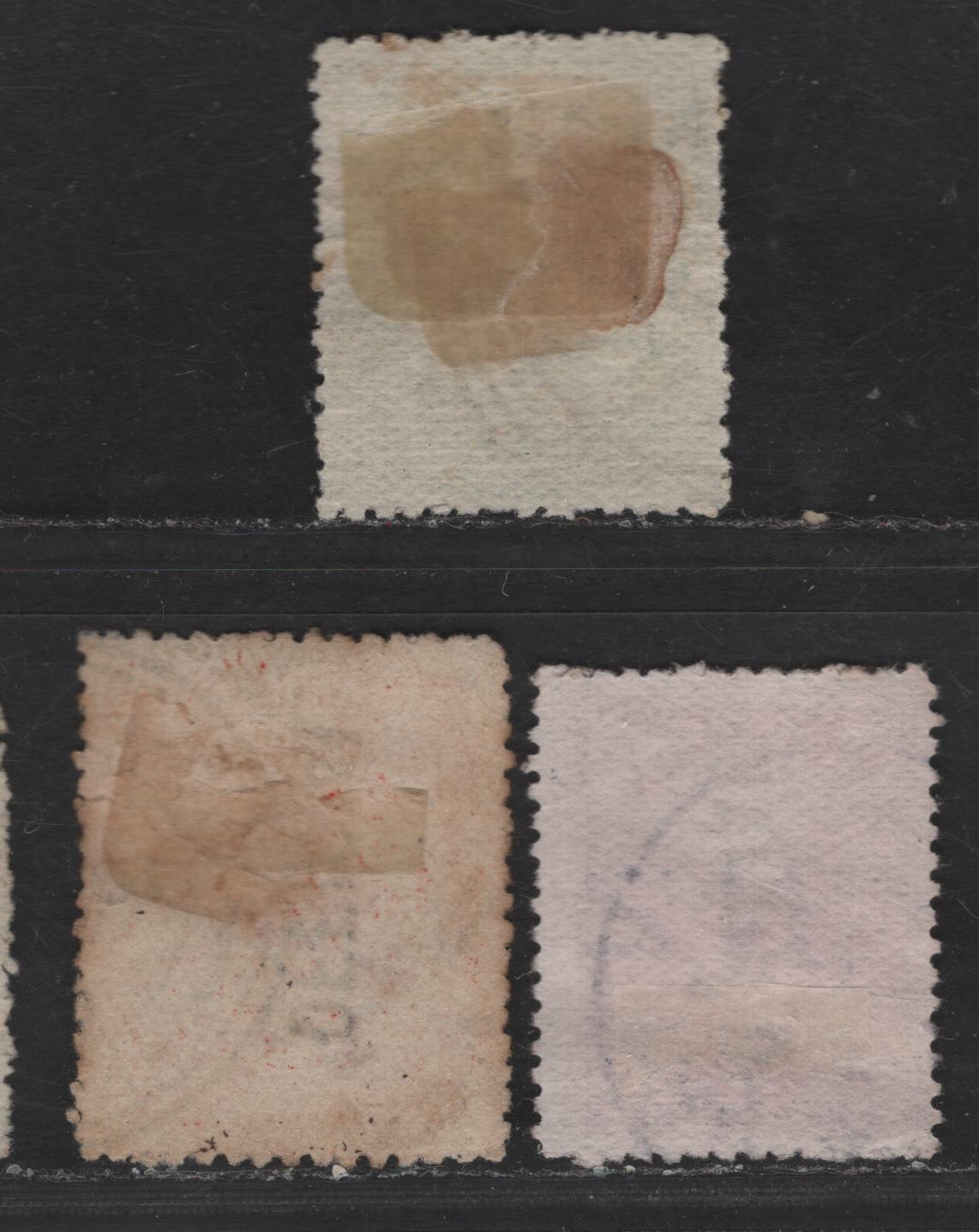 Lot 287 (C) New Zealand SG#O59, O61, O65 1/2d - 1/- Yellow Green - Orange Red Mount Cook - Kea & Kaka, 1907-1911 Pictorials With Official Overprints, 3 Fine/Very Fine Used Singles