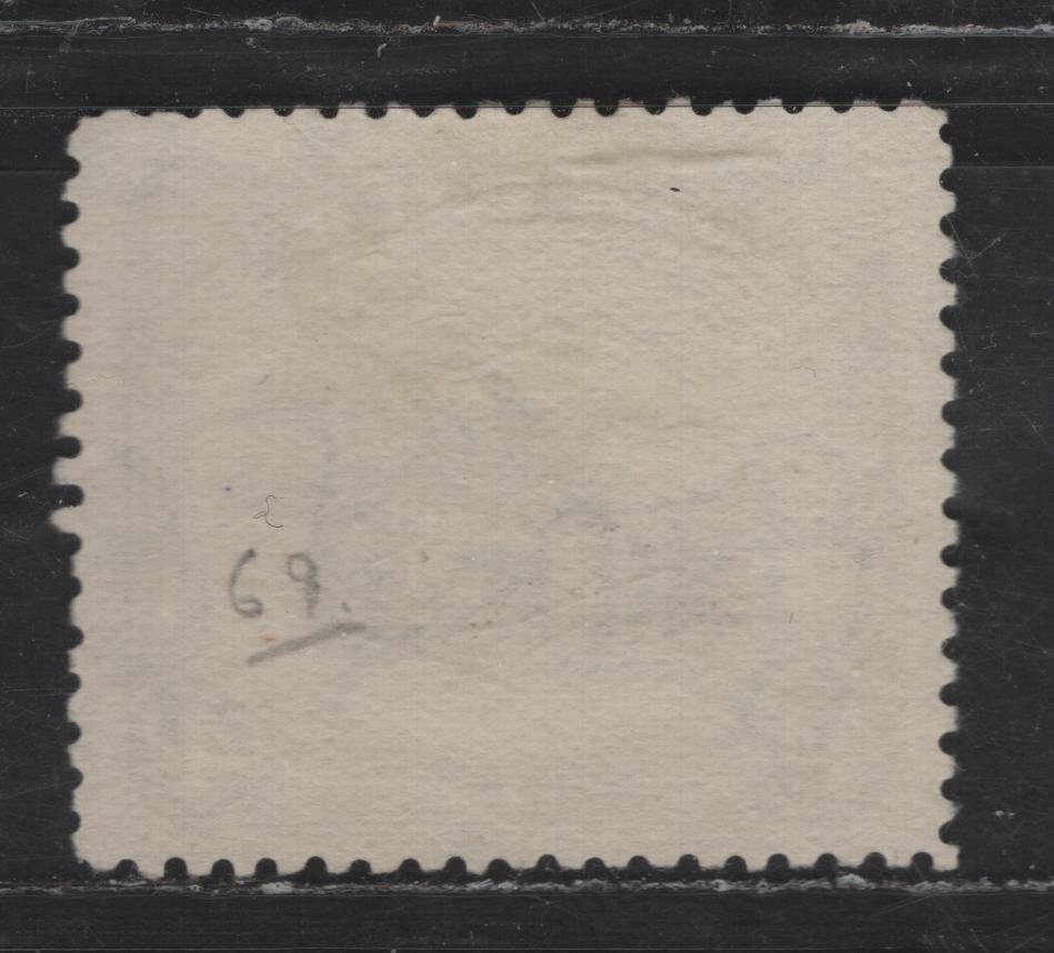 Lot 304 (C) Papua SG#63 4d Black & Sepia Canoe, 1907-1910 Lakatoi Keyplate, A Very Fine Used Single, Double Lined Crown over A Wmk, Perf 11