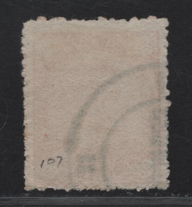 Lot 252 Romania SC#100 50b Orange King Carol I, 1890 King Carol I Profile Issue, A Fine Used Single, Arms Wmk