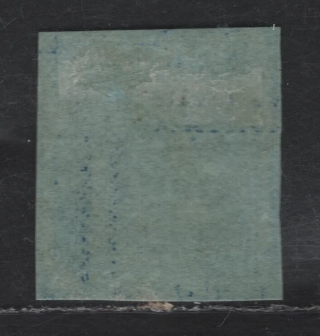 Lot 53 Trinidad SG#4 1/2d Deep Blue Britannia, 1851 Britannia Issue, A FOG Single, Evenly Blued Paper, 3.5 Margins, Close At UR