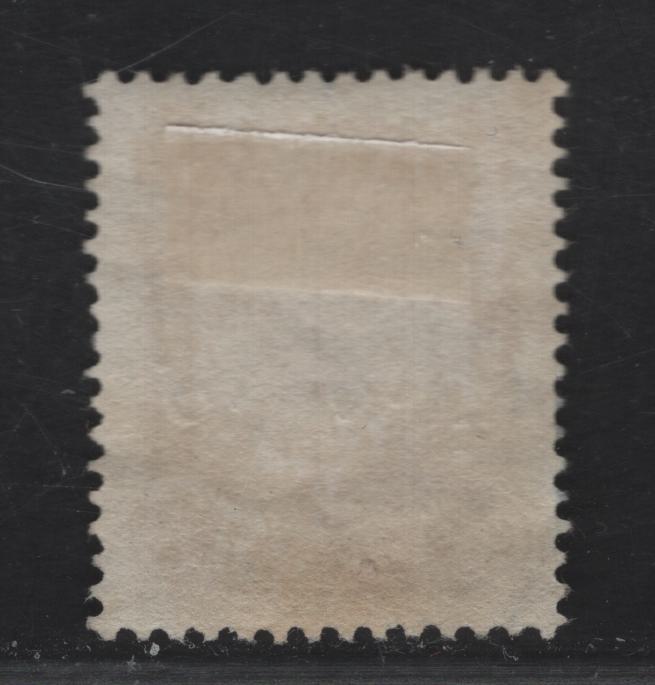 Lot 110 (C) New Zealand SG#L30 3d - 7d Yellow Brown Lighthouse, 1913-1937 Life Insurance Department, A Very Fine Used Single, De la Rue Paper, Perf 14x15 Stamp Has Two Light Diagonal Bends