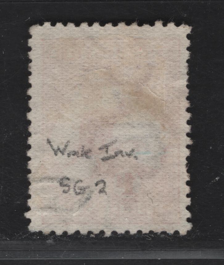 Lot 132 (C) Australia SG#2dw 2d Carmine Kangaroo & Map, 1913-1914 Kangaroo & Map 1st Issue, A Fine Used Single, Inverted Die 2, First Wmk