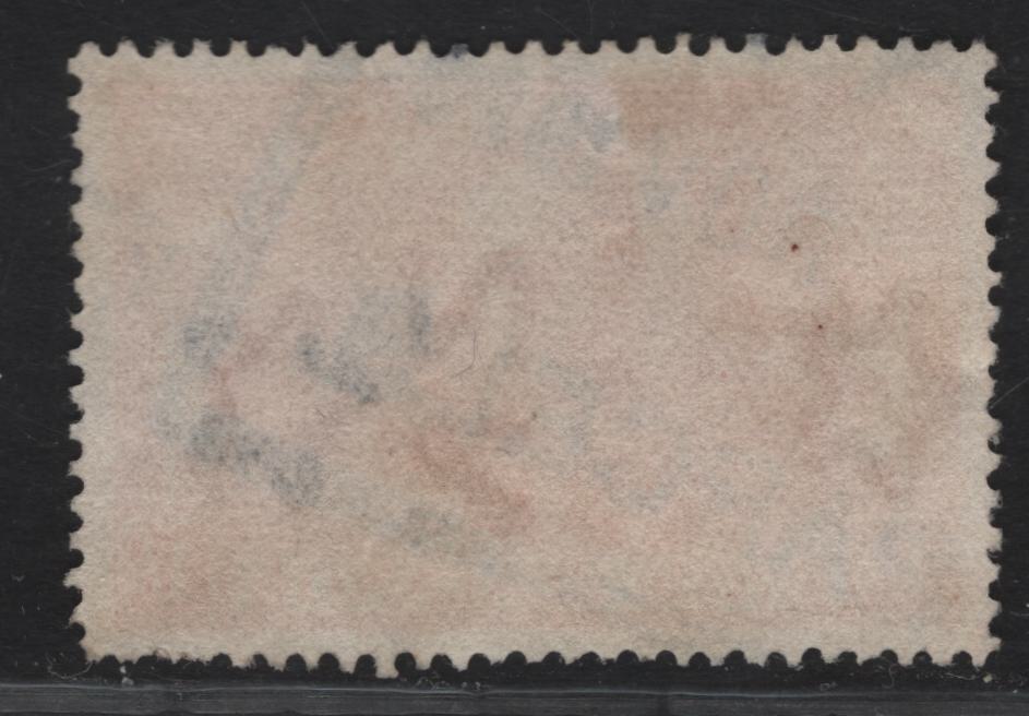 Lot 49 New Zealand SG#458 1/- Orange Red King George V, 1920 Victory Issue, A Very Fine Used Single