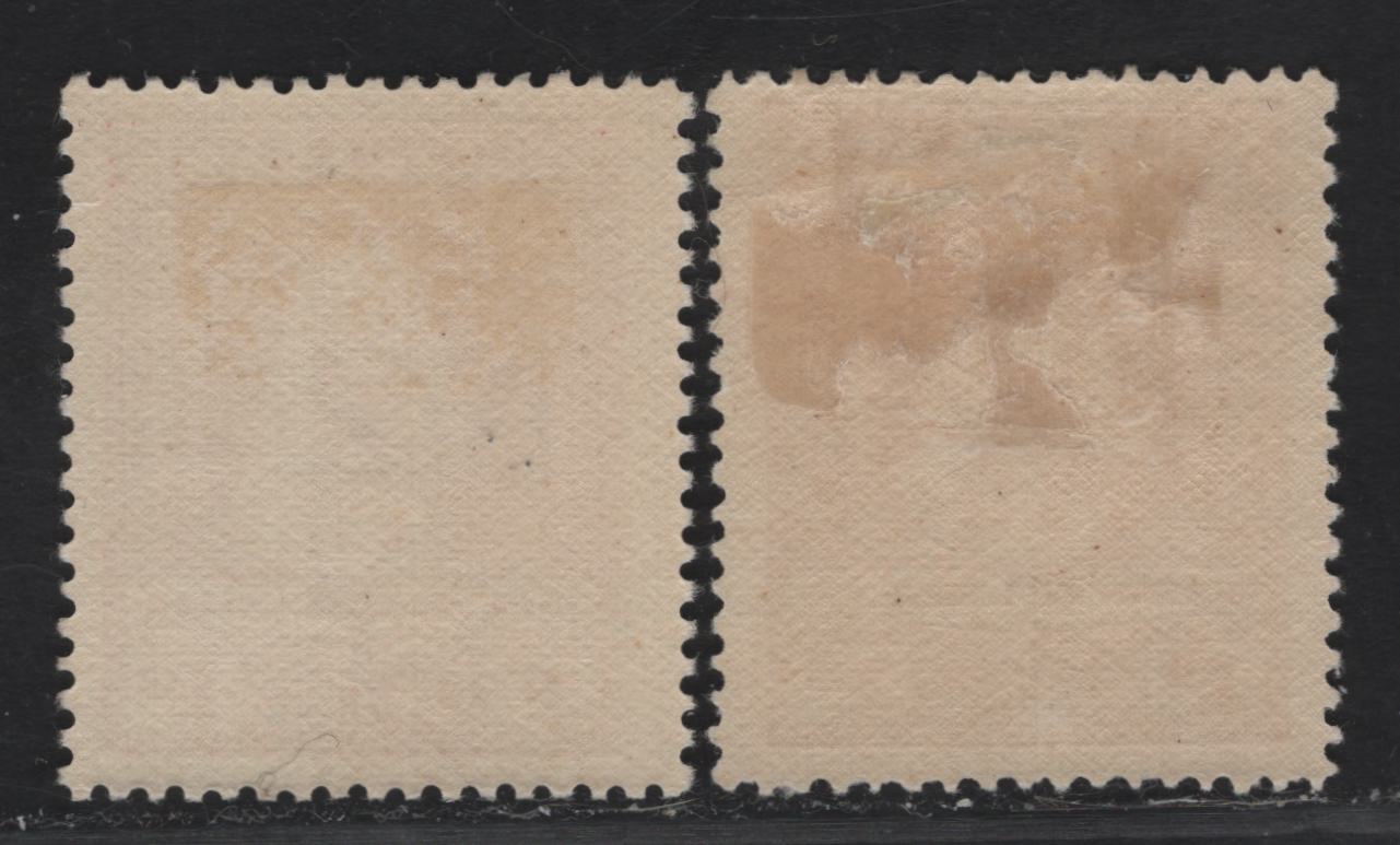 Lot 63 New Zealand SG#544-545 1d+1d Scarlet Nurse - Smiling Boy, 1929-1930 Anti-Tuberculosis Fund, 2 FOG Singles