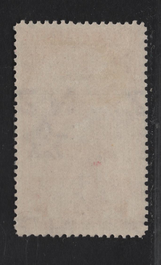 Lot 72 New Zealand SG#552var 1d+1d Carmine Goddess Of Health, 1932 Health Issue, A VFOG Single