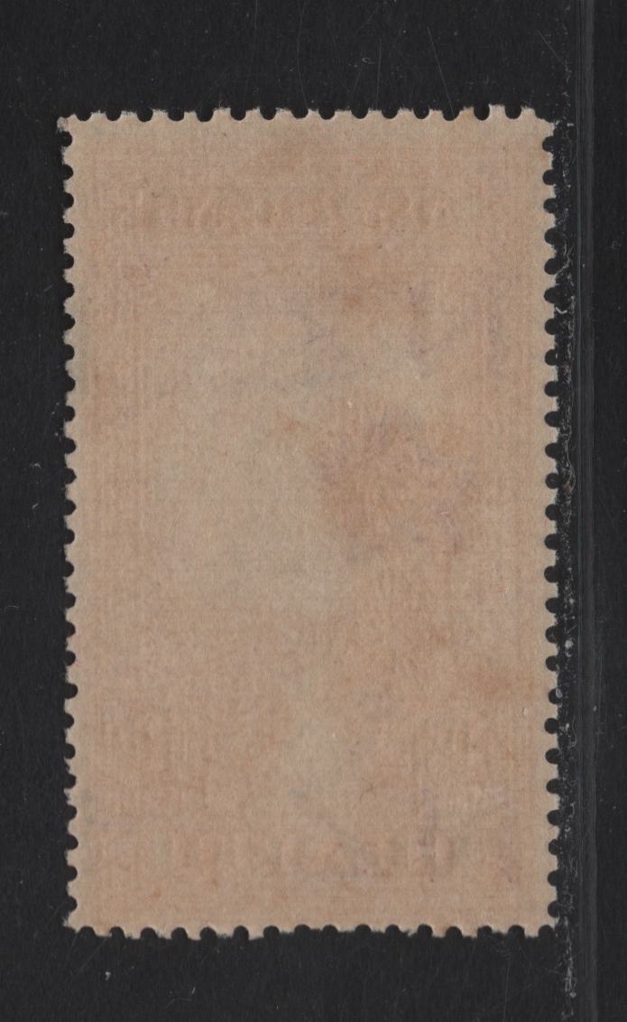 Lot 76 New Zealand SG#553 1d+1d Carmine The Path ro Health, 1932 Health Issue, A VFNH Single