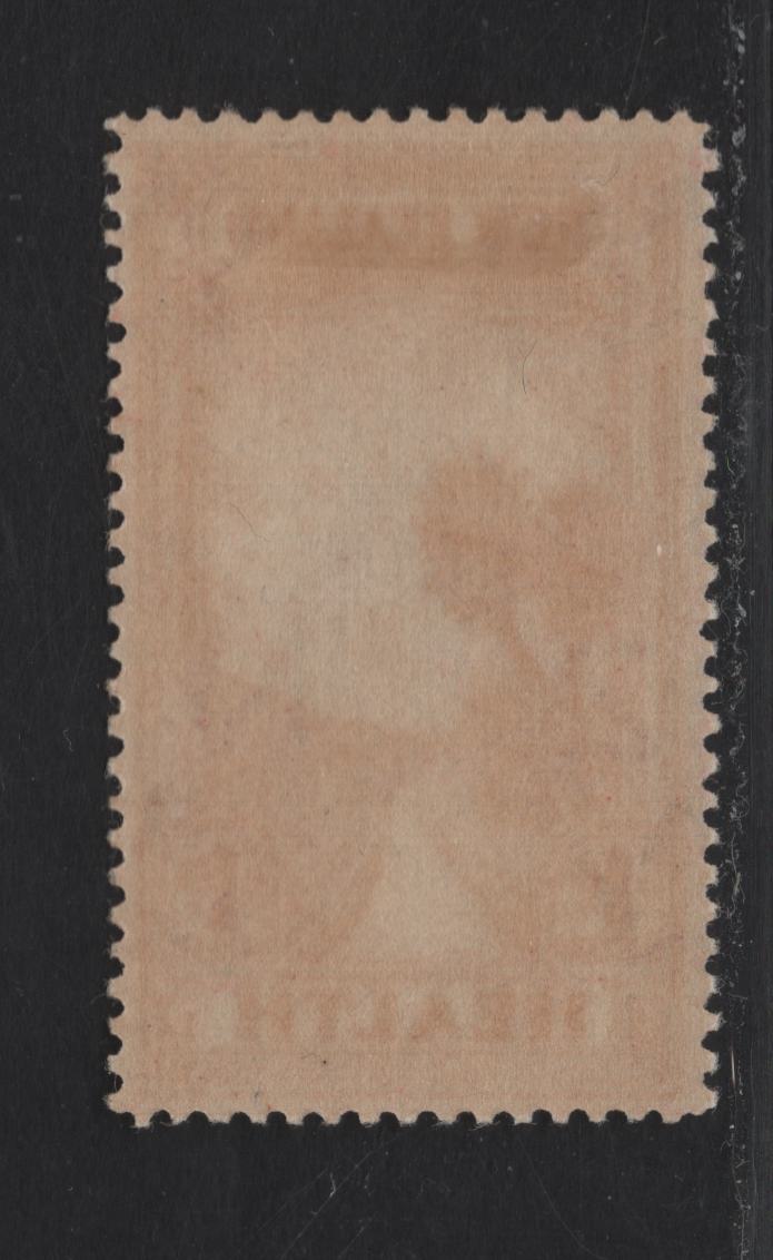 Lot 77 New Zealand SG#553 1d+1d Carmine The Path ro Health, 1932 Health Issue, A VFOG Single