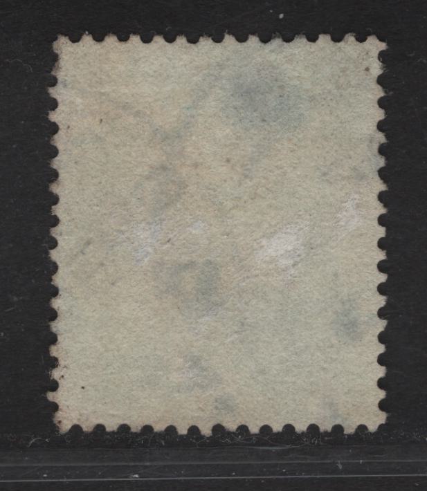 Lot 129 Nigeria SG#8e 1/- PaleGray & Black King George V, 1914-1929 KGV Imperium Keyplate Issue, Wmk Multiple Crown CA, A Fine Used Single, Pale Emerald Paper With Pale Olive Back