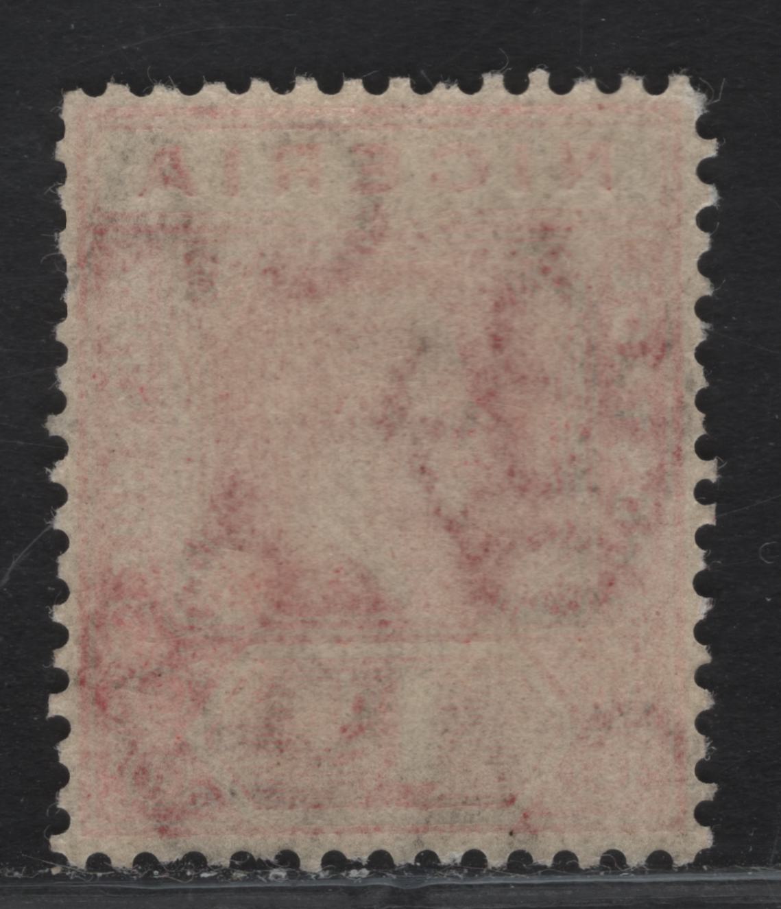 Lot 45 Nigeria SG#2 1d Scarlet King George V, 1914-1929 KGV Imperium Keyplate Issue, A VFNH Single, Multiple Crown CA Wmk, Smooth, Yellowish Gum With Transparent Wmk