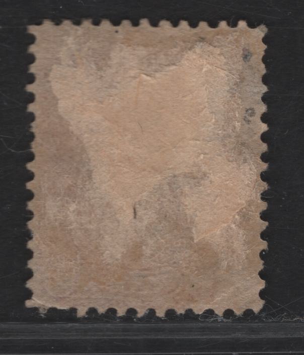 Lot 255 (C) Canada SC#45a 10c Salmon Rose Queen Victoria, 1870-1897 Small Queen Issue, A VG Used Single Mid Second Ottawa Printing On Paper LM-D, Perf. 12 x 12.2