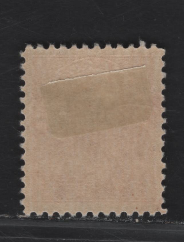 Lot 265 (C) Canada #109d 3c Light Carmine Red, 1911-1925 King George V Admiral Issue, A VFOG Single Die 1 Printing On Paper/Gum Type ABN-N With Re-Drawn Frameline