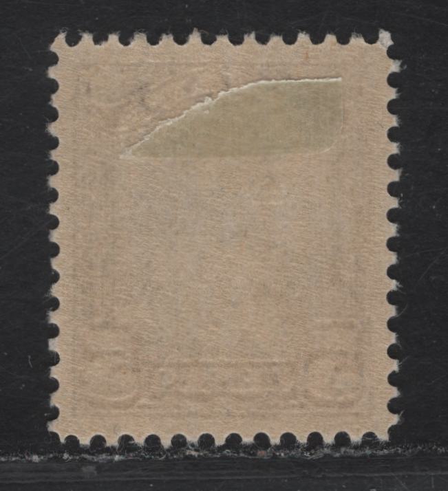 Lot 277 (C) Canada #153 5c Deep Dull Milky Violet, 1928-1929 King George V Scroll Issue, A VFOG Single On Paper ABN-M