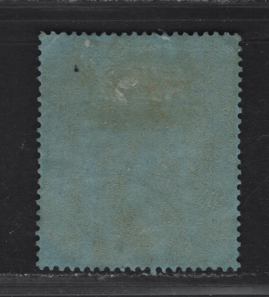 Lot 54 (C) Bermuda SG#88 2/- Purple & Blue on Gray Blue King George V, 1924-1932 KGV Keyplates, A Very Good Used Single, script CA Wmk, Small Margin Tear At Top