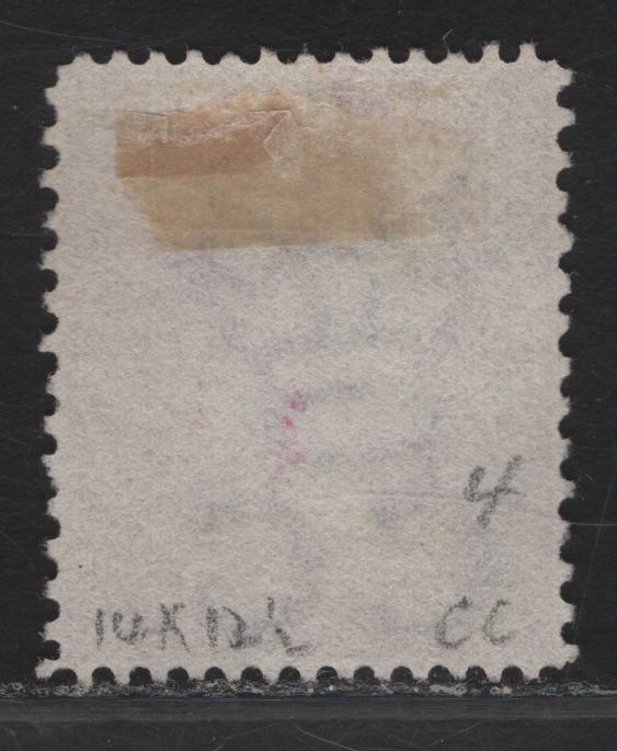 Lot 212 (C) Bermuda SG#10a 6d Bright Mauve Queen Victoria, 1903 Queen Victoria Keyplates, A Very Fine Used Single, Perf 14x12.5, Beautifully Centered, Light Cancel.