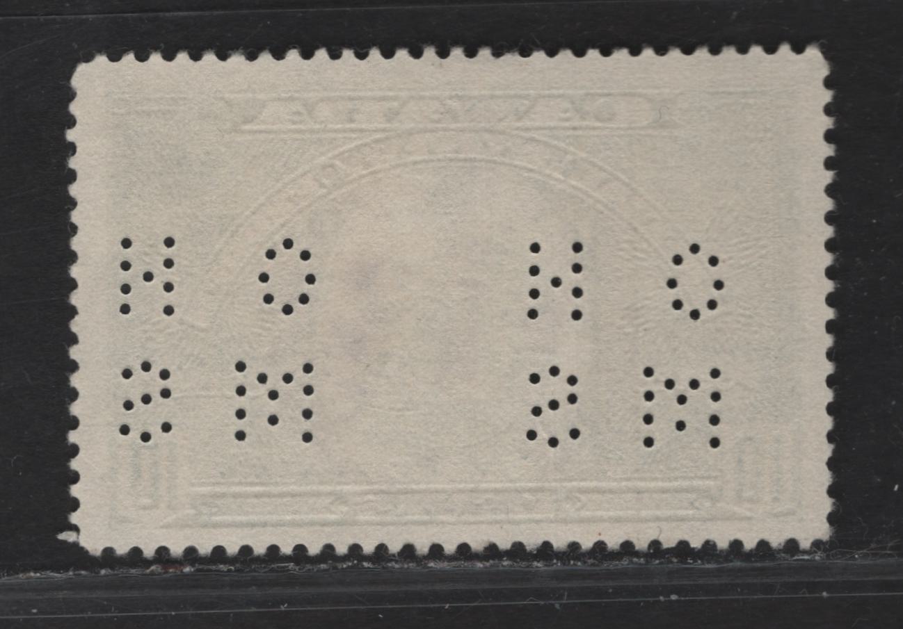 Lot 349 Canada #O9-E7 10c Deep Green Emblem, 1939 Special Delivery Issue, A Very Fine Used Single, Paper/Gum CBN-AA, Perf 12x11.95, 4-Hole OHMS Pos. 1.