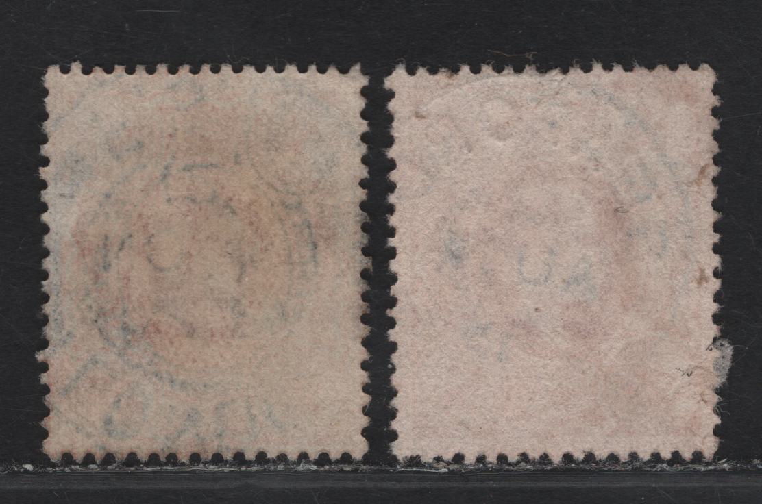 Lot 162 Great Britain SC#150 (SG#286 (Spec M27(2))) 4d Bright Orange King Edward VII, 1902-1910 King Edward VII Issue, A Very Fine Used Single, Harrison Printings, Perf 15x14, November 4 1912 London & August 14 1912 CDS Cancels.