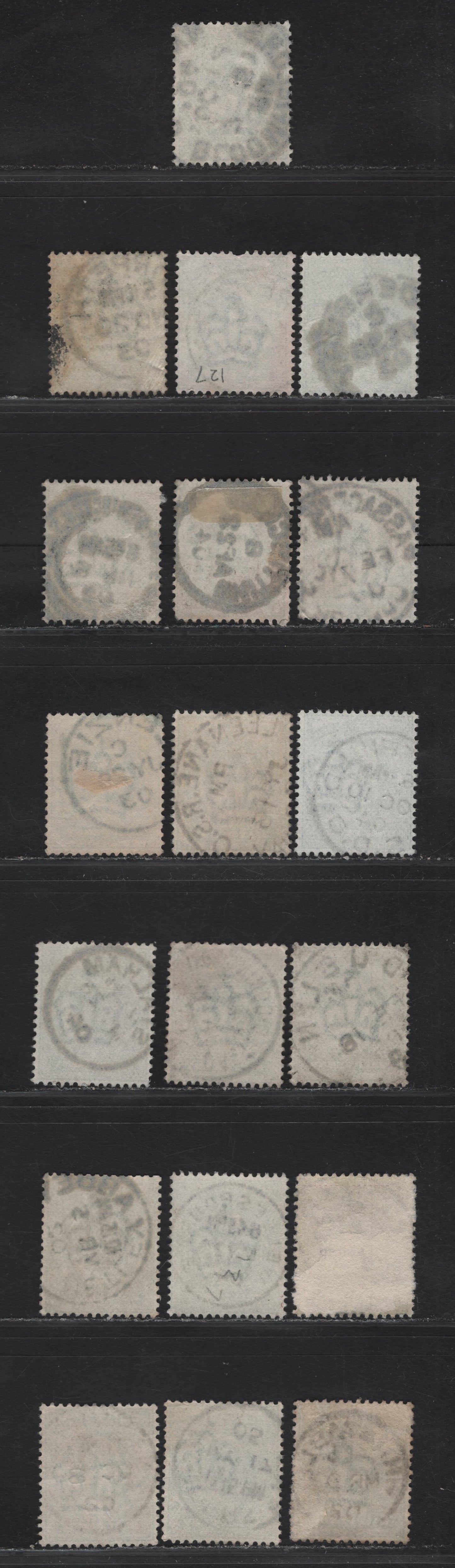Lot 18 Great Britain SC#127a (SG#216) 1/2d Blue Green King Edward VII, 1902-1910 King Edward VII Issue, Fine/Very Fine Used Singles, Single Circle CDS Cancels, Much Less Common Than Barrel CDS