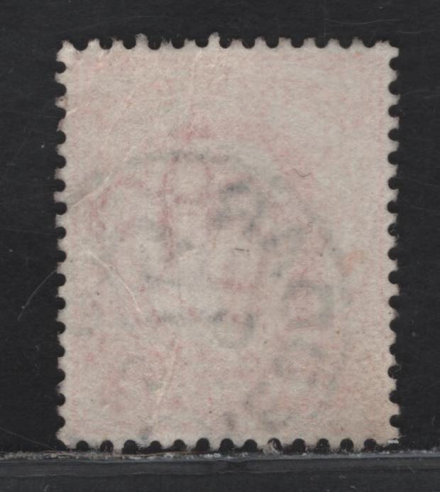 Lot 200 Great Britain SC#128var (SG#220 (Spec M5(3))) 1d Deep Bright Scarlet King Edward VII, 1902-1910 King Edward VII Issue, Very Fine Used Singles, September 14 1903 Cheddar CDS