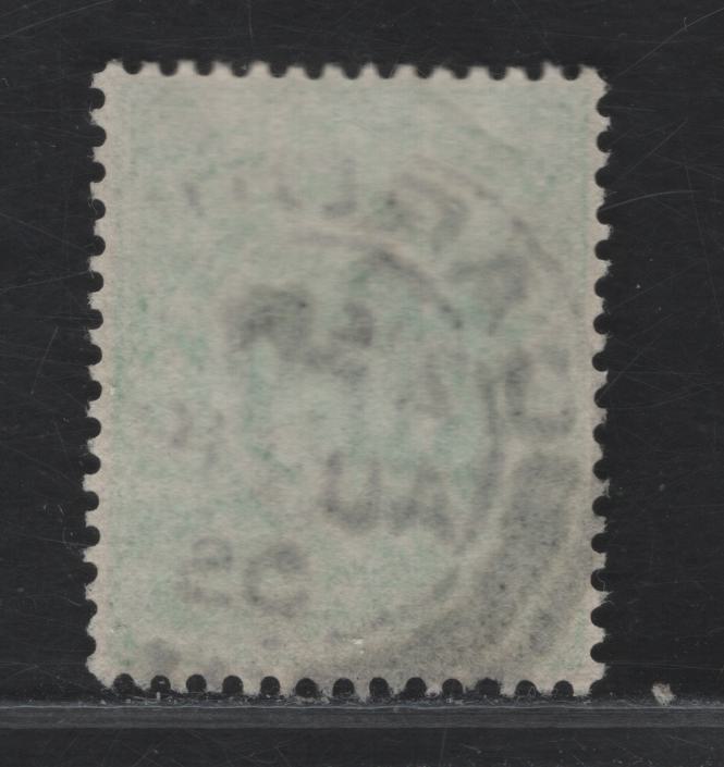 Lot 59 Great Britain SC#143avar (SG#218var) 1/2d Pale Bluish Green King Edward VII, 1902-1910 King Edward VII Issue, A Very Fine Used Single, DLR Printing, Distinct Shade That Is Only Listed On Harrison Printings, August 18 1905, Cardiff CDS Cancel.