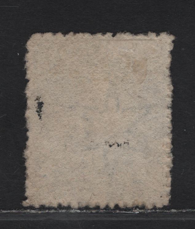 Lot 249 Barbados SC#21 1/- Black Britannia, 1861 Britannia Issue, An Extremely Fine Used Single, Rough Perf 14-16, Large Star Wmk