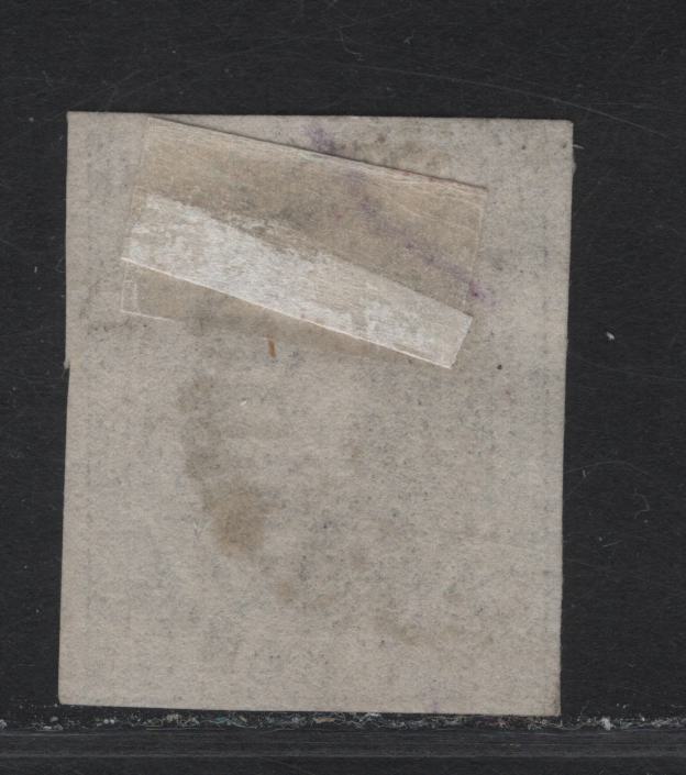 Lot 293 Belgium SC#10 10c Brown King Leopold I, 1858-1861 King Leopold I Issue, A Very Fine Used Imperf Single, Unwatermarked, 17.25mm High Oval, 4 Margins, Close At LR But Oversized On 3 Sides.