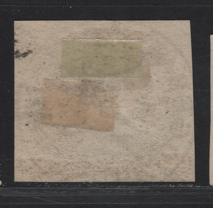 Lot 306 Brazil SC#3af 90r Black Numeral, 1844-1846 Goats Eyes Issue, A Very Fine Used Imperf Single, Intermediate Impression, 1910 Mercier Forgery