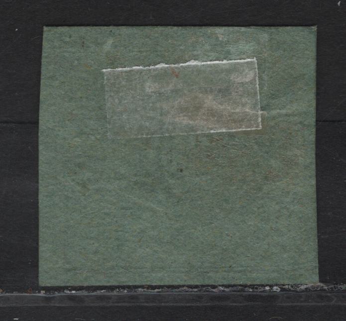 Lot 326 Brunswick SC#6 1/2gr Black on Green Leaping Saxon Horse, 1863 Leaping Saxon Horse Issue, A Very Fine Unused Single