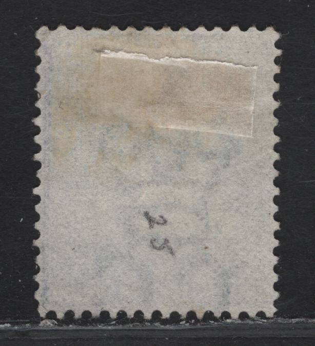 Lot 337 Cape Of Good Hope SC#17 4d Blue Seated Hope, 1864-1877 Seated Hope Issue, A Very Fine Used Single, Crown CC Wmk, Frameline