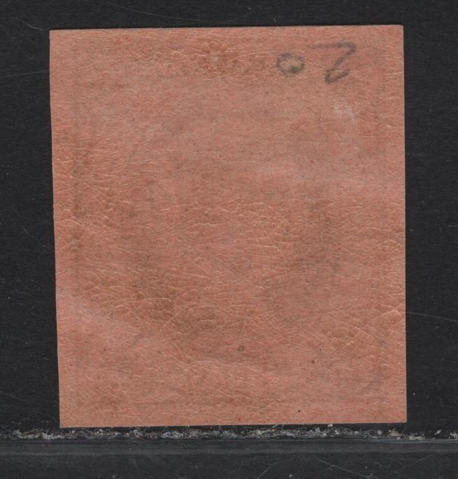 Lot 353 Cuba SC#20 1rp Blue on Salmon Queen Isabella II, 1862-1864 Queen Isabella II Issue, A VFOG Imperf Single