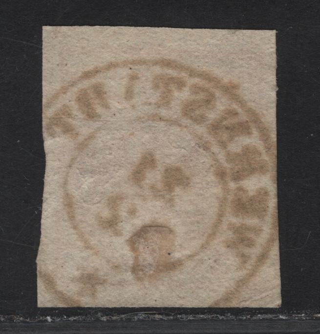 Lot 356 Czech Republic SC#3 (Austria) 3kr Reep Red Arms, 1850 Arms Issue, A Very Fine Used Imperf Single, Wernstadt Cancel, Type I