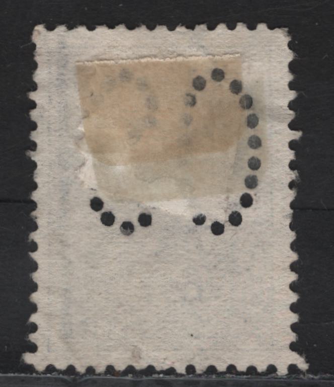 Lot 76 (C) Australia SG#O8 6d Ultramarine Kangaroo & Map, 1913 Kangaroo & Map Issue, A Fine Used Single, Official Perfin, Die 2.