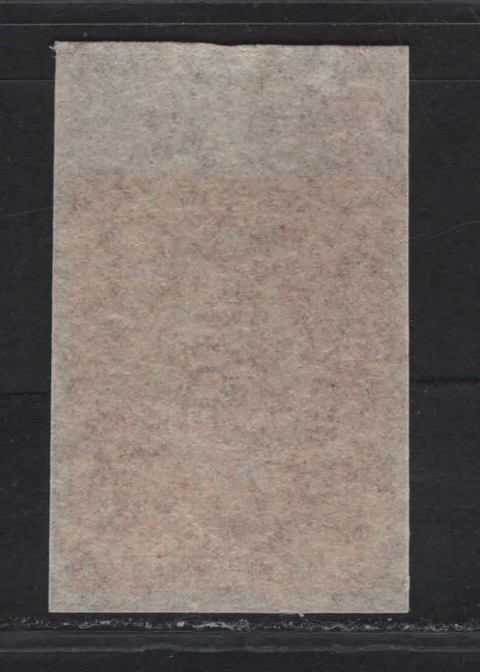 Lot 109 Newfoundland SC#20 6d Rose Heraldic Flowers, 1861-1862 3rd Pence Issue, A EFNH Imperf Single
