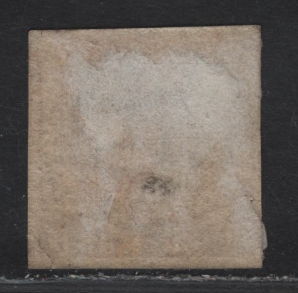 Lot 2 Denmark SC#2 4rs Brown Arms, 1851 Royal Emblem Issue, A Very Fine Used Single