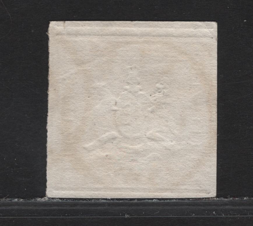 Lot 244 Wurttemburg SC#15 3kr Yellow Orange Arms, 1859 Arms Issue, A Very Fine Used Imperf Single, Jumbo Margins At Top & Right, Nearly Full But Close Margins On Other Sides, March 1861 Ulm Cancel.