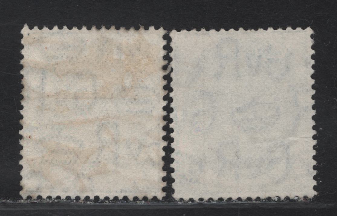 Lot 314 Great Britain SG#437 2.5d Blue & Dark Blue King George V, 1929 9th UPU Congress Issue, 2 Fine/Very Fine Used Singles