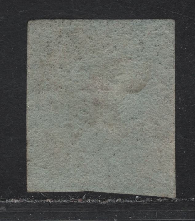 Lot 40 Great Britain SC#3 1d Red Brown Queen Victoria, 1841 Line Engraved Issue, A Fine Used Imperf Single, Alphabet 1