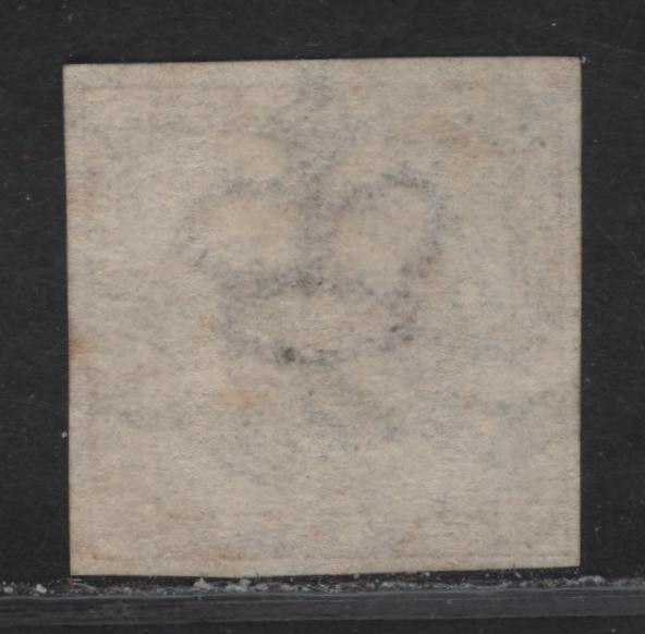 Lot 5 Denmark SC#7 4s Yellow Brown Arms, 1858-1862 Arms Issue, A Very Fine Used Single, #44 Nestved Cancel