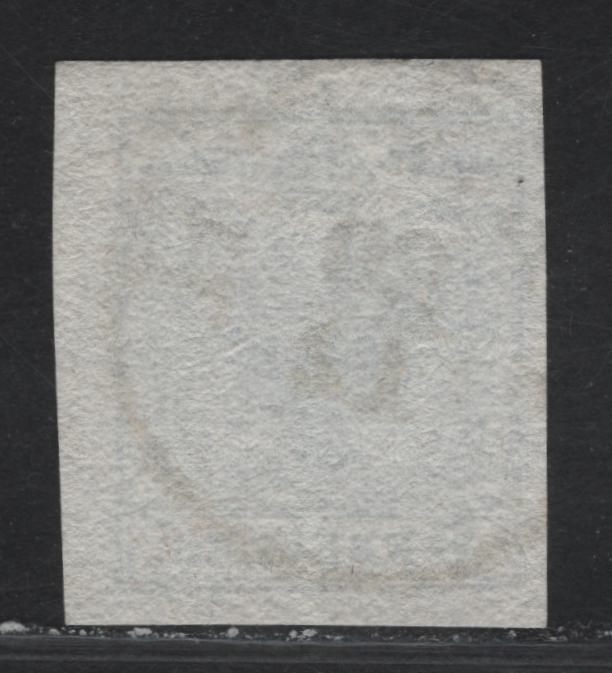 Lot 62 Hungary SC#5e (Austria) 9kr Blue Arms, 1854 Arms Issue, A Very Fine Used Imperf Singles, Type 3 Medium Machine Made Paper, SON Pesth Cancel