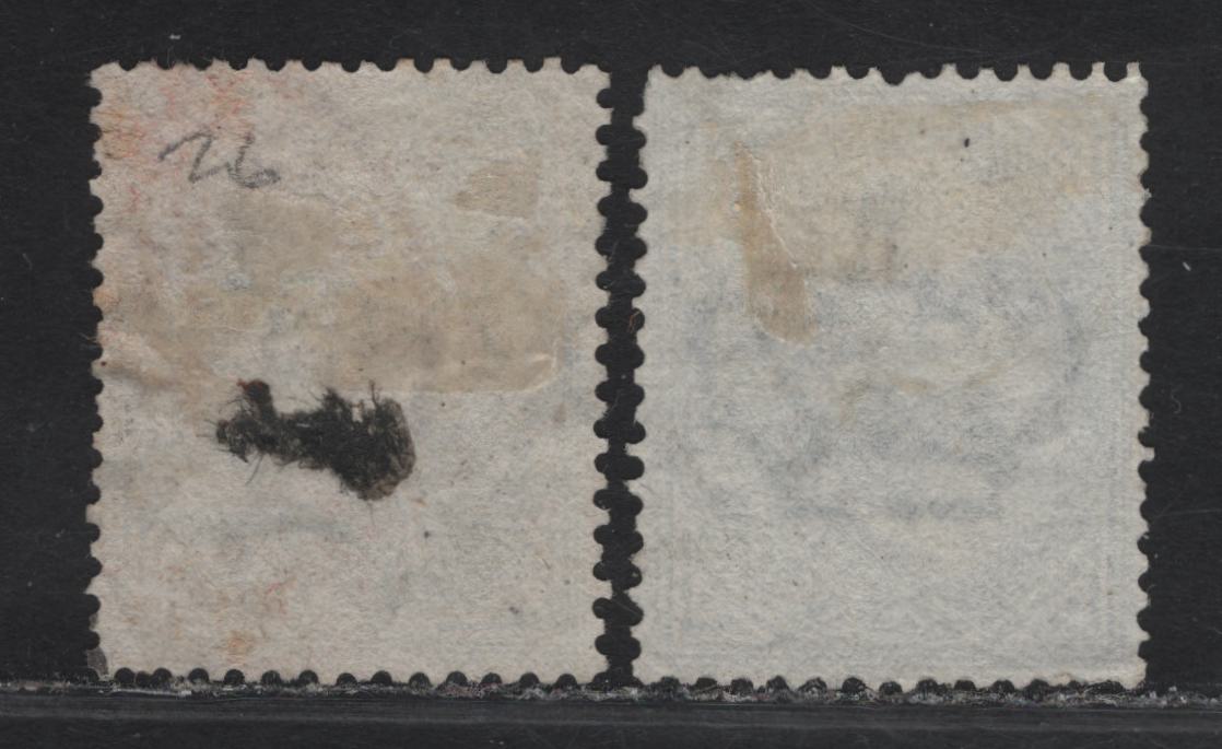 Lot 76 Italy (C)SC#26, 29 5c - 15c Slate Green - Blue Victor Emmanuel II, 1863-1877 Victor Emmanuel II Issue, A Very Fine Used Single