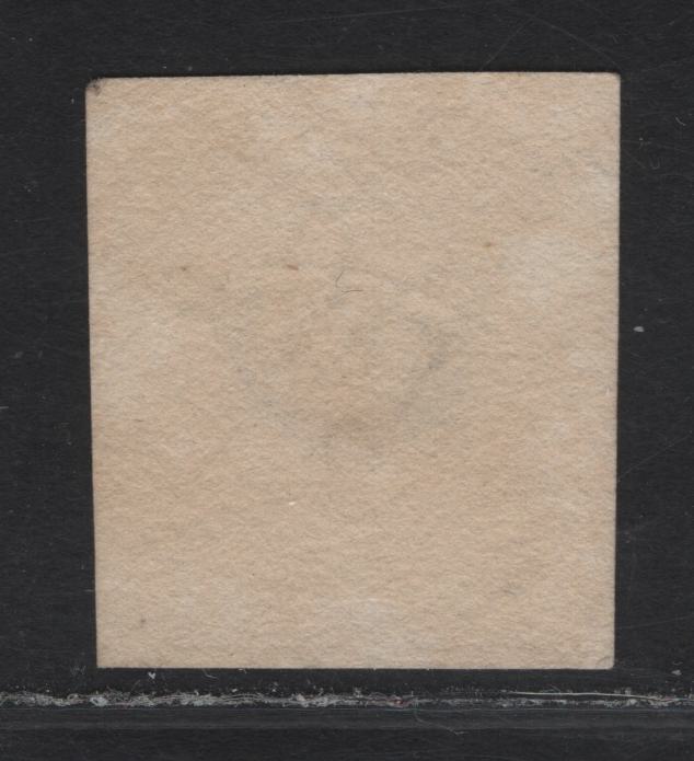 Lot 94 Netherlands SC#1a 5c Light Blue King William III, 1852 King William III Issue, A Very Fine Used Imperf Single, Full Margin At Top And Close Margins On The Other 3 Sides