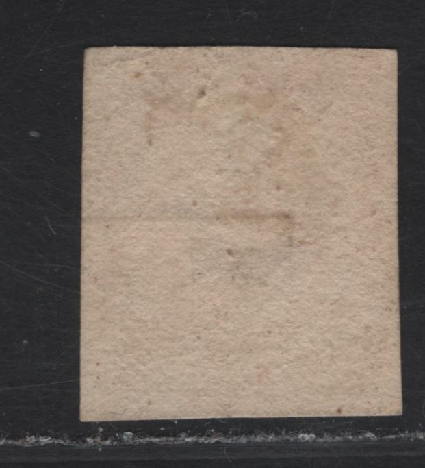 Lot 95 Netherlands SC#2 10c Lake King William III, 1852 King William III Issue, A Fine Used Imperf Single, 4 Full, But Close Margins