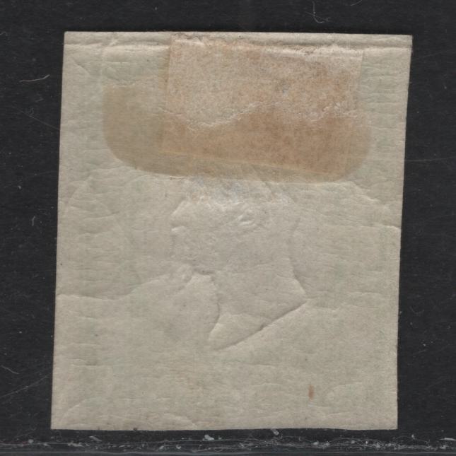 Lot 6 Neapolitan Provinces SC#19a 1/2t Yellow Green King Victor Emmanuel II, 1861 King Victor Emmanuel II Issue, A VFOG Single, Posesses The Characteristics of The Genuine Stamps, Margins Are Full At Right & Bottom, Top is Full But Creased.