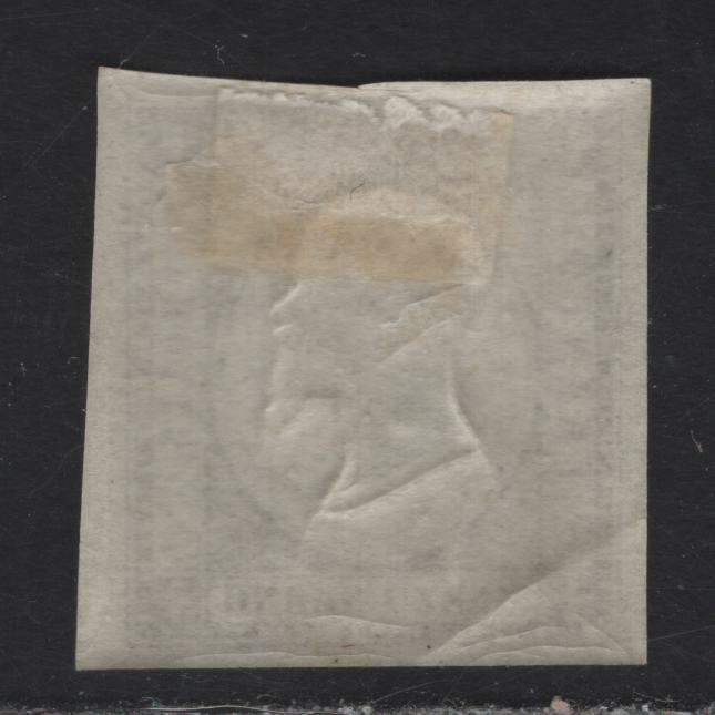 Lot 7 Neapolitan Provinces SC#20b 1/2g Gray Brown King Victor Emmanuel II, 1861 King Victor Emmanuel II Issue, A VFOG Single, Posesses All Genuine Characteristics, Left Margin is Full, Right Is Oversized, Top & Bottom Are Slightly Less Than Full.
