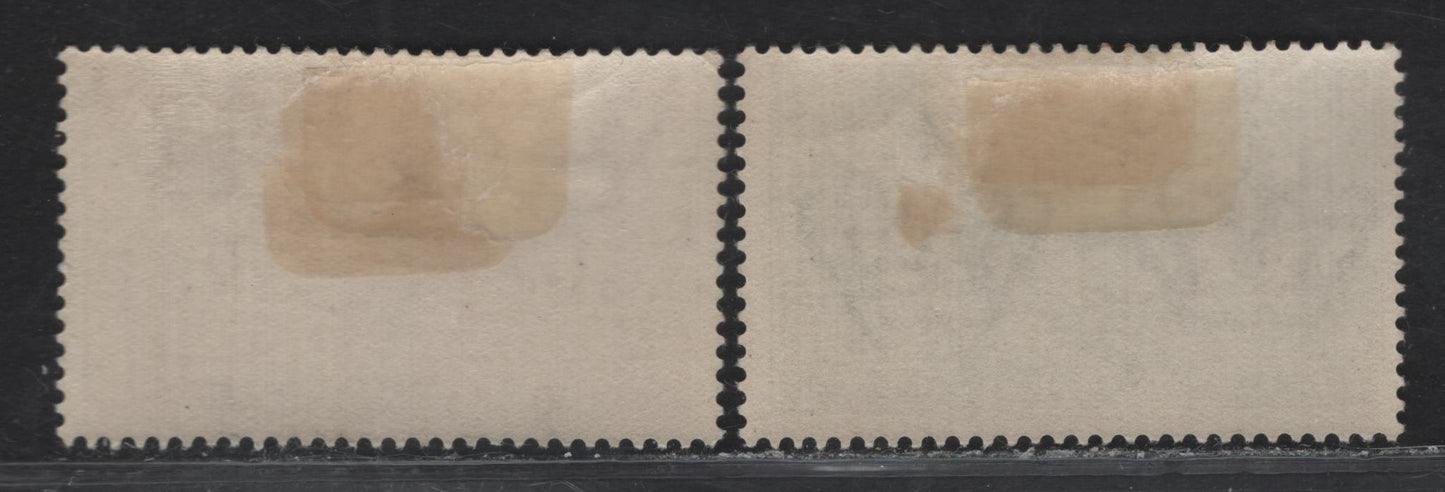 Lot 71 Italy SC#278-279 5l+2l - 10l+2.5l Rose Carmine - Olive Green Ludovico Ariosto - Dante Alighieri, 1932 Dante Alighieri Society Issue, 2 F/VFOG Singles