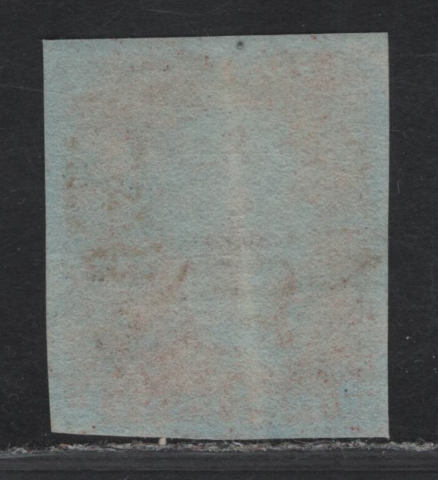 Lot 125 Great Britain SG#8 1d Red Brown Queen Victoria, 1841 Line Engraved Issue, A Very Fine Used Single, Alphabet 1, Large to Oversize Margins On All Sides, #134 Numeral Cancel.