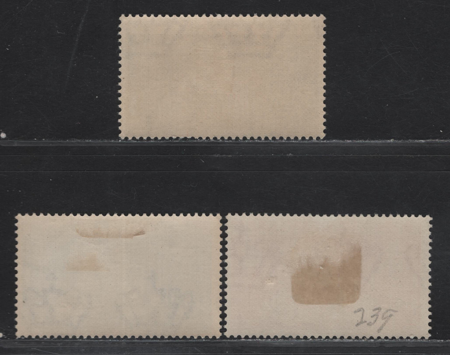 Lot 226 Italy SC#239-241 20c - 1.25l+0.25c Orange Red - Deep Blue Prince Humbert & Princess Marie Jose, 1930 Royal Marriage Issue, 3 FOG Singles