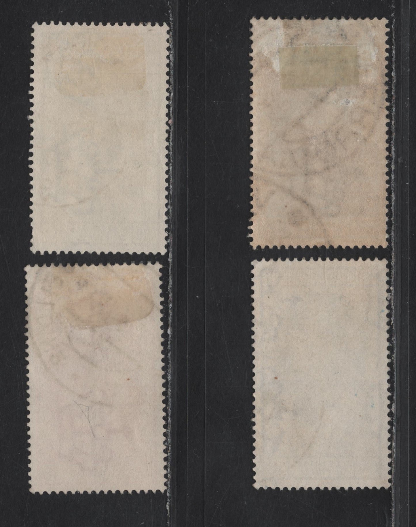 Lot 238 Italy SC#315-318 10c - 1.25l Dark Brown - Blue Anchor of The Emanuele Filiberto - St Vito's Tower, 1934 10th Anniv of Annexation of Fiume Issue, 4 Very Fine Used Singles, Cancel on 1.25l Is Dated 1934, Appears to be Contemporary