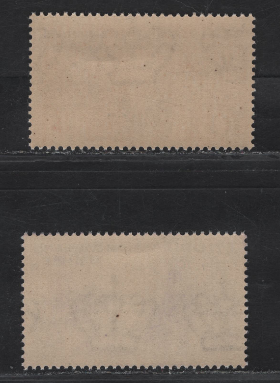 Lot 35 Ethiopia SC#141-142 10c - 20c Orange Brown - Purple Victor Emmanuel III, 1936 Victor Emmanuel III Issue, 2 FNH Singles