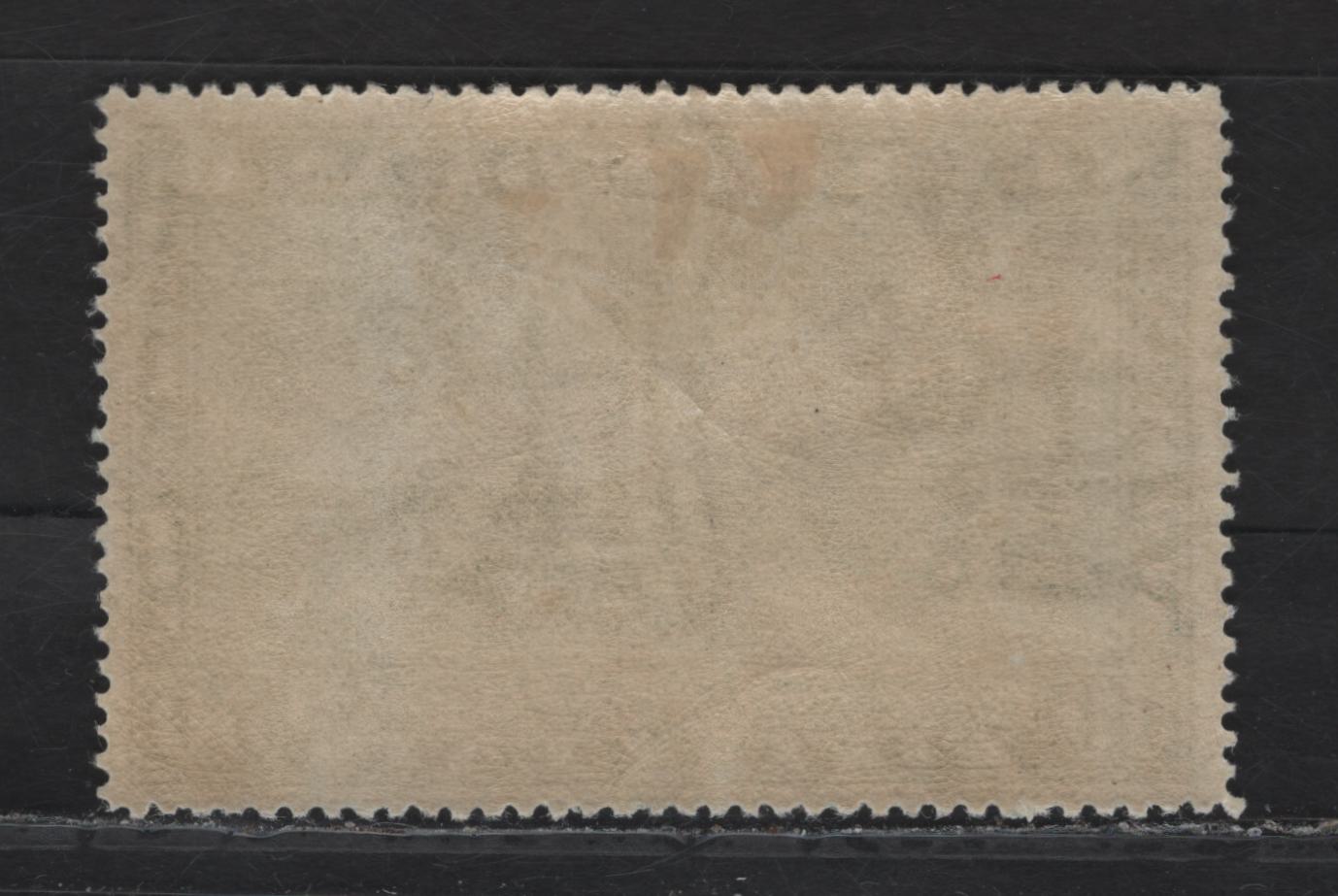 Lot 142 (C) Newfoundland #C10 50c Green Airplane & Packet Ship, 1931 Airmail Issue, A VFOG Single, Line Perf 14.2x14