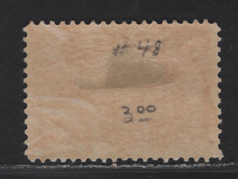Lot 34 (C) Newfoundland #48 2c Red Orange Codfish, 1880-1896 4th Cents Issue, A FOG Single, Paper Cents-LL, Perf 12